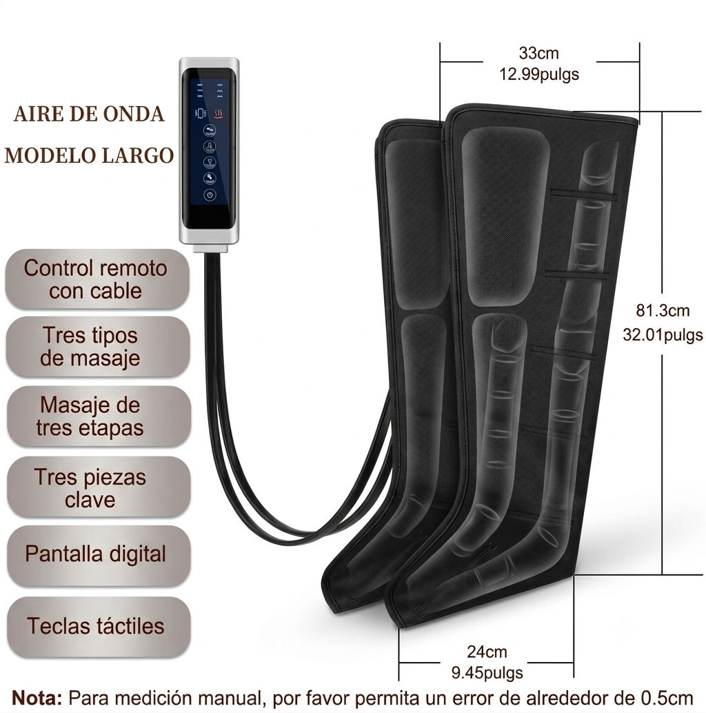PhysioPulse™ AirPulse Boots | Recuperación Muscular Avanzada